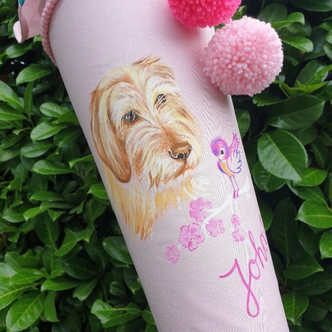 Schultüte mit Unique Hund