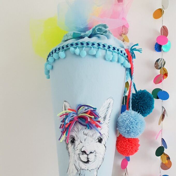 Schultüte Lama
