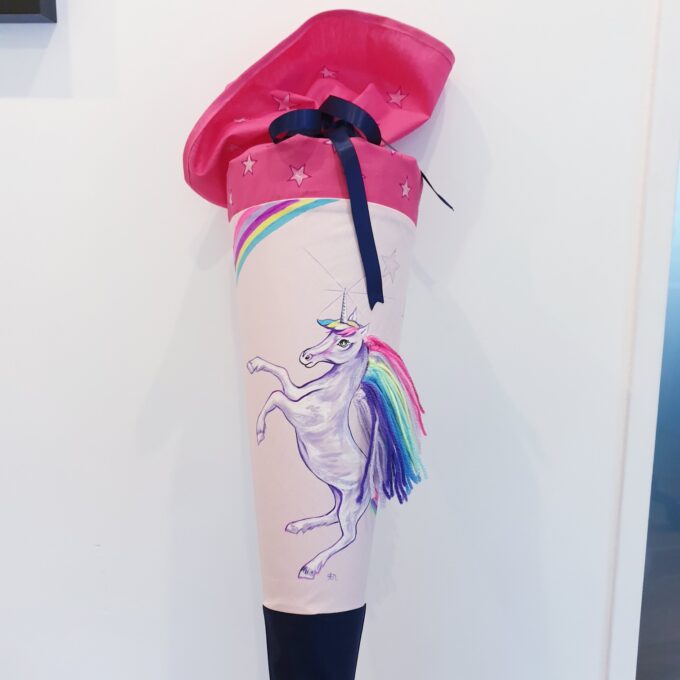 Schultüte Regenbogen Einhorn
