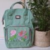 Customdesign Kleine-Spatzen Rucksackbemalung Fillikid Wickelrucksack personalisiert