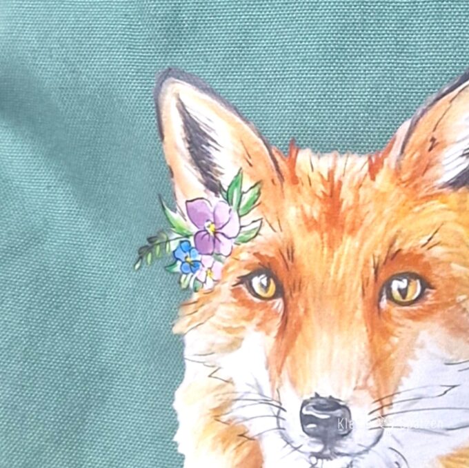 Blumenmädchen auf Sage