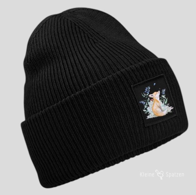 Black mit Blumenfuchs