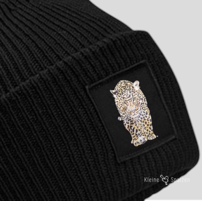 Black mit Leopard