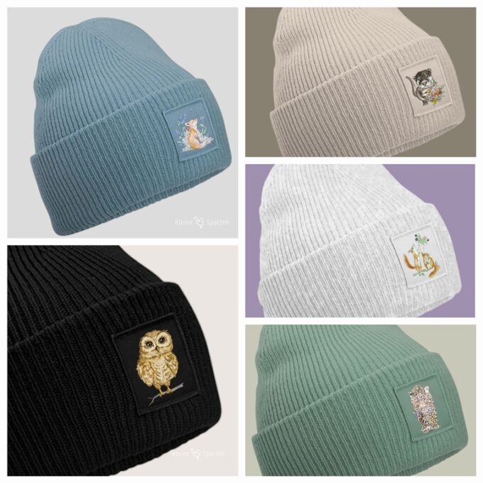 Farbübersicht Mützen uni