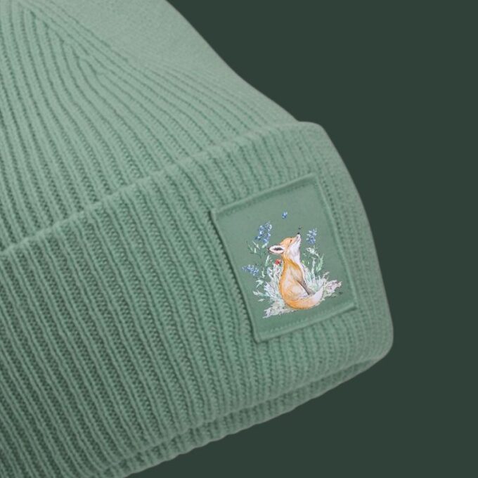 Green mit Blumenfuchs