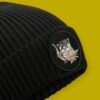 Mütze mit rundem Patch Black mit Other (2)