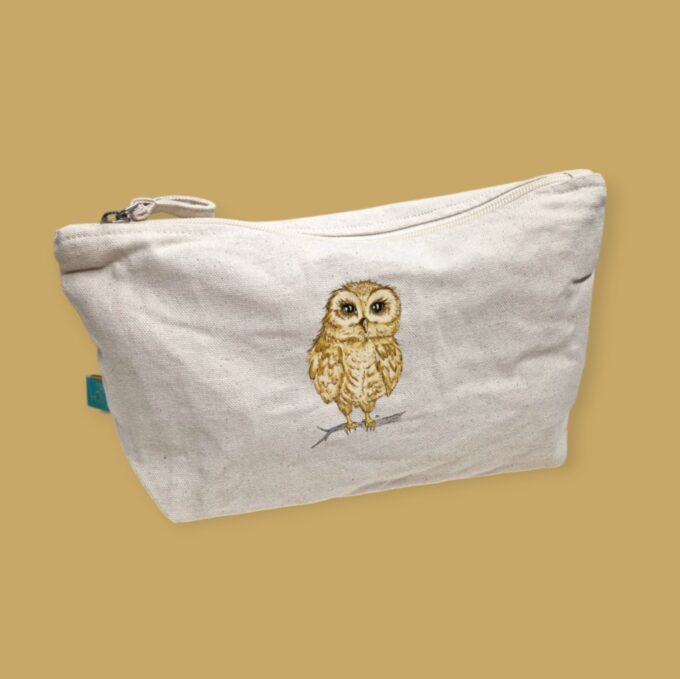 Schlampermäppchen mit Eule Murkel