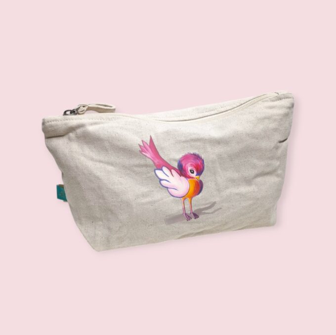 Schlampermäppchen mit Spatz Marie