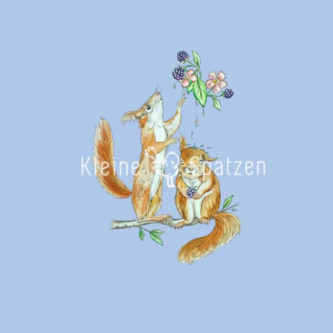 Eichhörnchen Anita & Spencer by Kleine-Spatzen