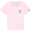 T-Shirt Minis in Cotton Pink mit Motiv Einhorn by Kleine-Spatzen
