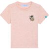 T-Shirt Minis in Cotton Pink mit Motiv Otter by Kleine-Spatzen