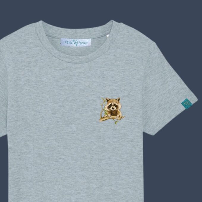 Waschbär Henry auf Heather Ice Blue