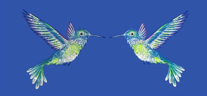 Motiv Kolibri Kuku by Kleine-Spatzen