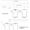 Größenverlauf T-Shirts Adult