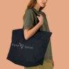 Kleine-Spatzen Shopper XXL Tragebeispiel black