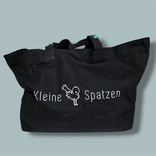 Kleine-Spatzen Shopper XXL black