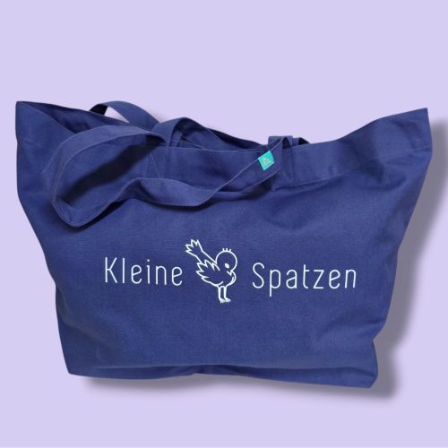 Kleine-Spatzen Shopper XXL dusk